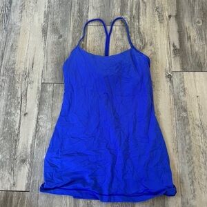 lululemon athletica Blue Strappy Top